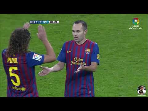 Andres Iniesta vs Real Madrid (2011-12 La Liga 16R)