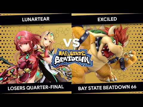 Bay State Beatdown 66 - Exciled (Bowser) vs. lunartear (Pyra and Mythra) - Losers Quarter-Final