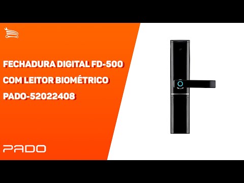 Fechadura Digital FD-500 com Leitor Biométrico - Video