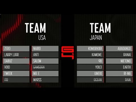 GENESIS 4 - USA vs Japan - Smash 4 Crews