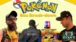We were ALMOST escorted out by Security!  Pokémon box breakDOWN #pokemon #pokemoncards