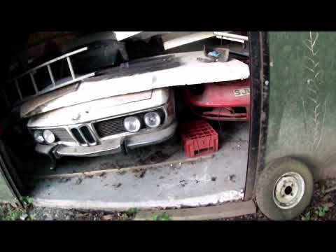 Thumbnail for BMW CSi, Scimitar SE4, Gilburn Genie, Alfa Spider, Jensen 541, Daimler V8 - Ed Shed Barn exploration by BMW, Car