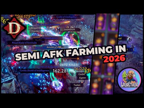 Semi-AFK Necro Farming Build (2026) | Setup, Tips & Why!