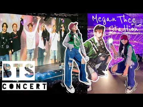 My First BTS Concert | Permission to Dance LA x Megan Thee Stallion • full experience vlog Day 2 VIP
