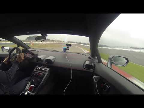 Onboard Lamborghini Huracán LP 610-4 Tracktest Nürburgring GP Track Hot Lap 2015