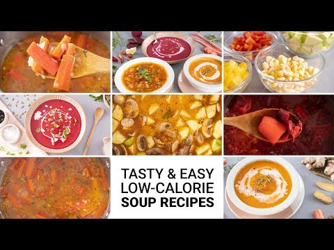 Healthy Vegetarian Soup Recipes For Weight Management | Beetroot & Sweet Potato| Mexican Veg| Carrot