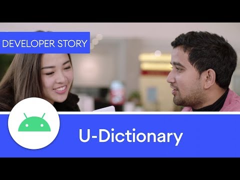 U Dictionary Achieving global success with Android 10