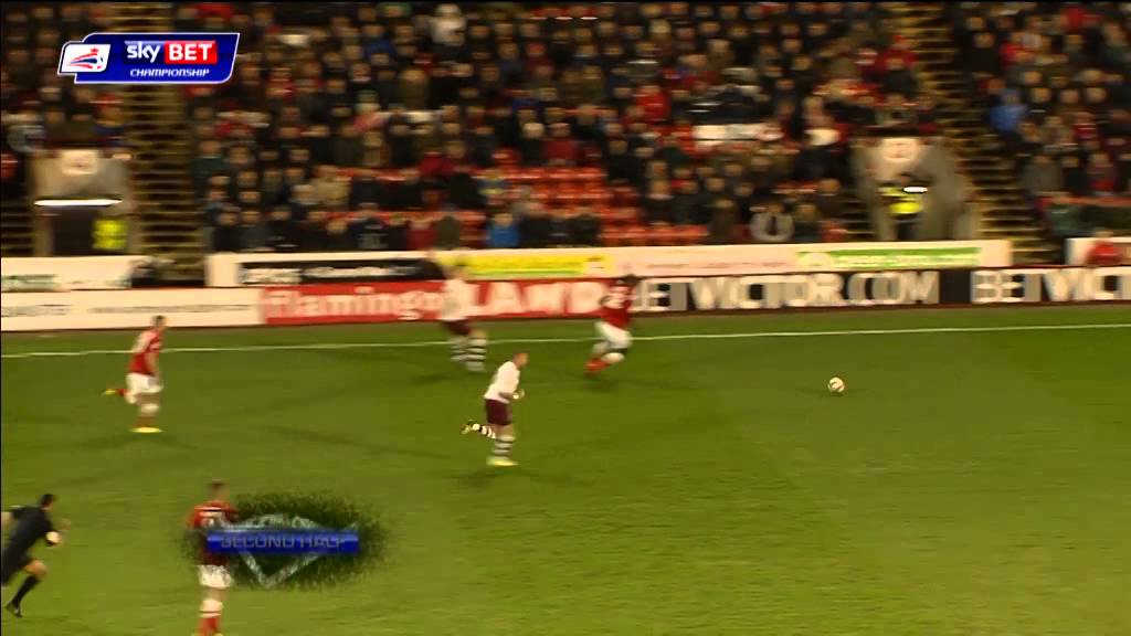 Barnsley v Burnley - Championship 13/14 Highlights