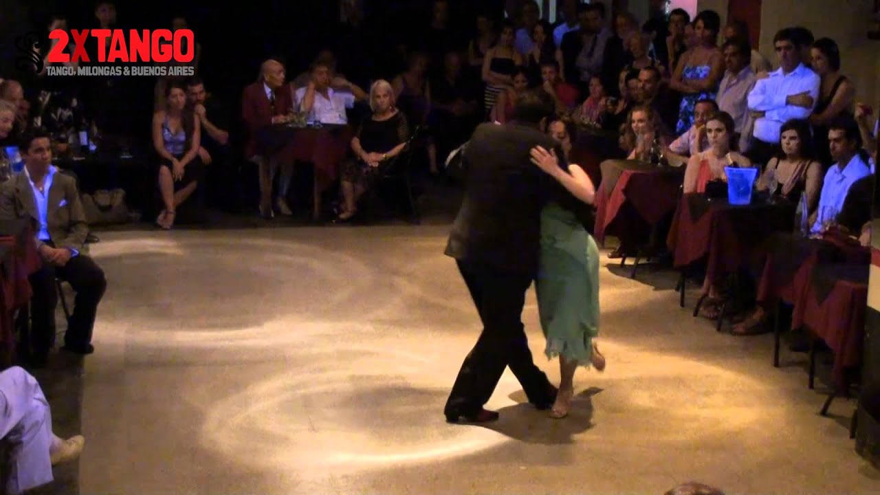 Pibe Avellaneda & Guillermina Quiroga Tango 2 en Porteño ene 2012