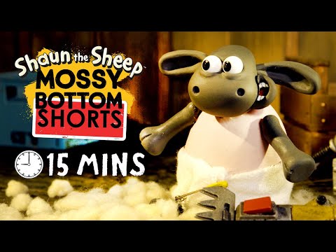 Shaun the Sheep - Mossy Bottom Shorts 01-15 [30MINS]