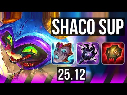 SHACO & Aphelios vs PANTHEON & Zeri (SUP) | 6/5/19 | EUW Master | 25.12