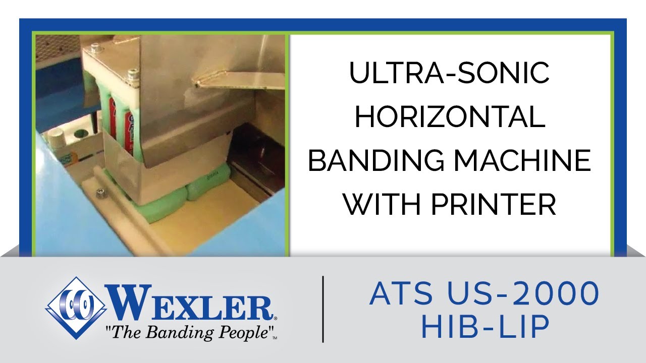 Ultra-Sonic Horizontal Banding Machine with Printer