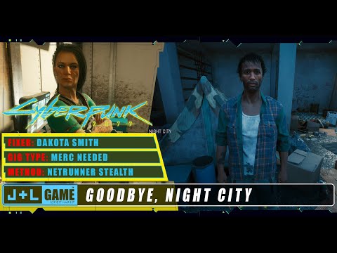 Cyberpunk 2077 GIG: Goodbye Night City Complete Walkthrough