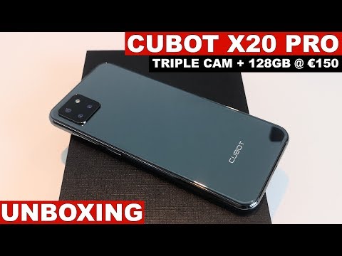Cubot X20 Pro Unboxing