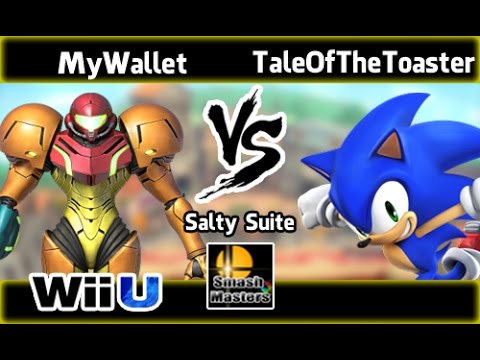 SmashMasters SALTY SUITE - MyWallet (Samus) VS ChAp | TaleOfTheToaster (Sonic)