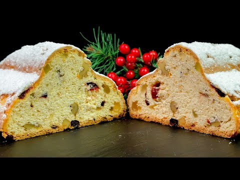 Experience the MAGIC of German  Christmas Bread with This Festive  Stollen Recipe