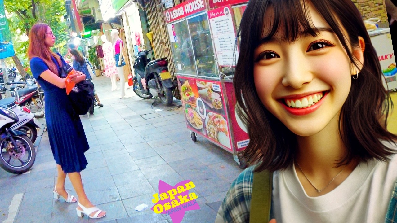 Walking around Hanoi, Vietnam 🐶💖 4K Nonstop 1 Hour