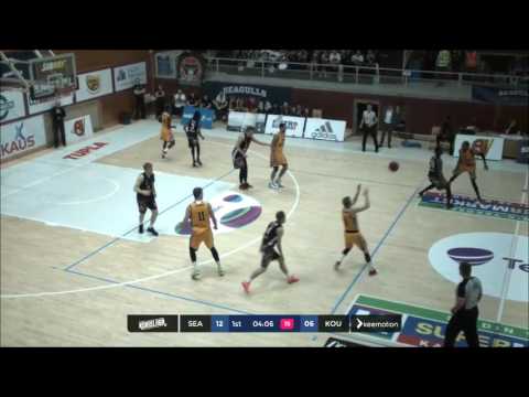 Helsinki vs Kouvot: Michael Cuffee #24 (Black) 4/9/17