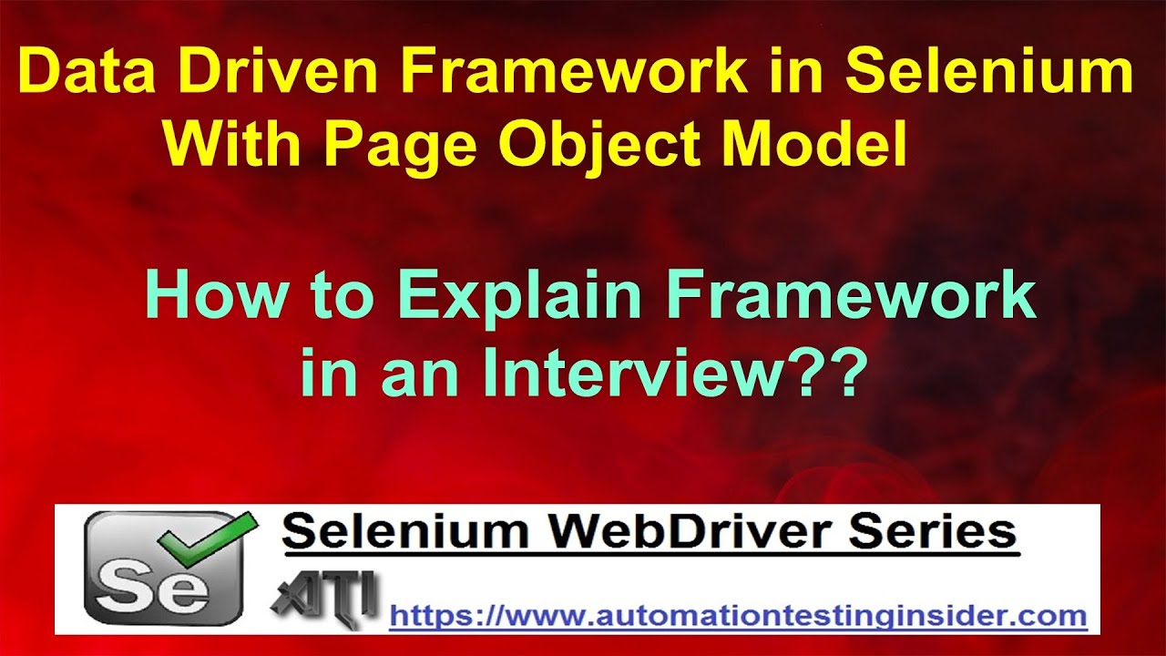 Selenium Java Framework | Hybrid Framework for Beginners | Page Object Model Overview