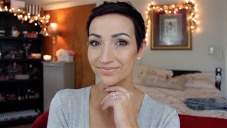 Chit Chat GRWM-Smokey Shimmery Nudes!