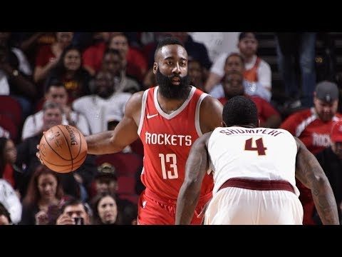 James Harden Triple Double vs Cavs! 35 Pts 11 Rebs 13 Asts 2017-18 Season