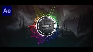 Circular Audio Visualizer in After Effects Tutorial - NO PLUGINS - Audio Spectrum (2020)