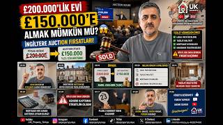 £200.000’LUK EVİ £150.000’E ALMAK MÜMKÜN MÜ? 😱 | İngiltere Auction Fır