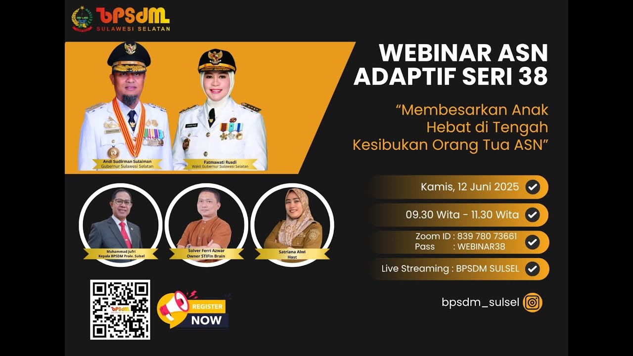 Pendapat Ketua BPSDM Sulawesi Selatan Tentang STIFIn Brain