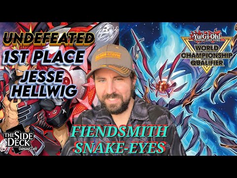 Yu-Gi-Oh UNDEFEATED 1ST PLACE INFO REGIONALS PROFILE - FIENDSMITH SNAKE-EYES! (Ft. JESSE HELLWIG)