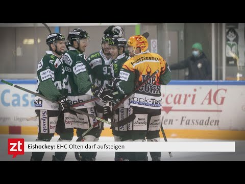 EHC Olten darf aufsteigen | 100 Sekunden Donnerstag 2. Dezember 2021