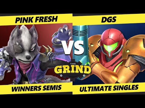 The Grind 199 Winners Semis - Pink Fresh (Wolf) Vs. DGS (Samus, Palutena) Smash Ultimate - SSBU