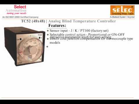 SELEC TC52-400-J-230 AC Analog Temperature Controller