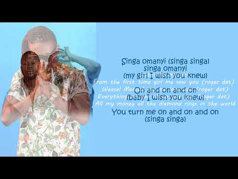 Singa Omanyi By Dre cali ft WeaselLyrics Video