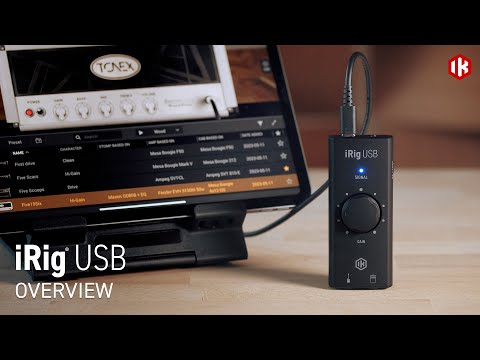 iRig USB compact guitar audio interface - Overview - Your guitar journey starts here