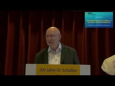Prof. Dr. Hartmut Schröder: Die Bedeutung von Dr. Schüßler in der Natur- und Kulturheilkunde