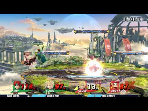 GB Dec 3, 2016 - SSB4 Doubles - SaltOne & Hyper vs Limbs & Player-1