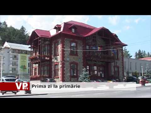 Prima zi la primărie