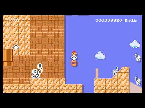 Eric's Super Mario Maker 2 Levels: Dry Bones Valley