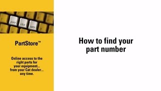 How to find your part number 