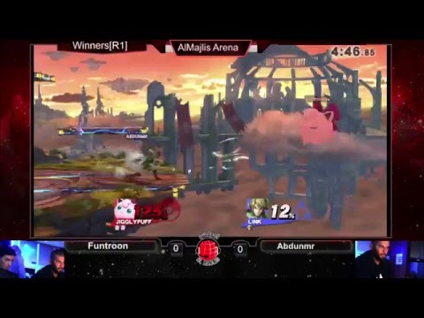 SSB4 Spring 2016 Major: Funtroon (Jigglypuff) vs Abdunmr (Link, Yoshi) - WR2