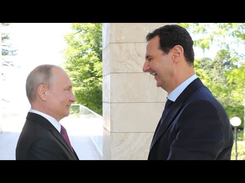 بوتين يهنئ الأسد "بنجاحات الجيش" ويدعو لاستئناف العملية السياسية في سوريا