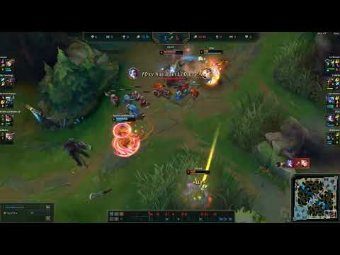 Lux support troll steals farm and refuses to engage.