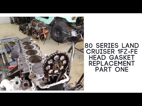 80 Series Land Cruiser 1FZ-FE Head Gasket Part One