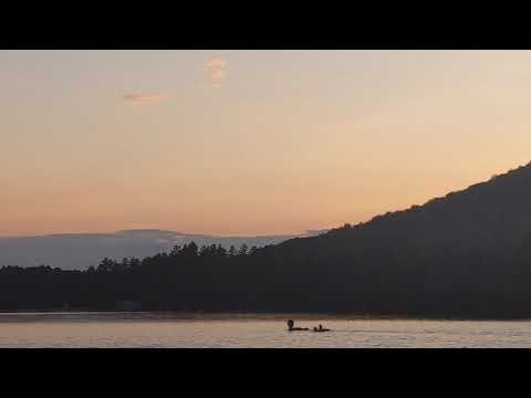 Loon family on Kettle Pond