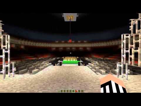 WWE Money in the Bank arena through Minecraft #3