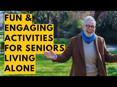 20 Fun and Engaging Activities for Older People Who Live Alone  | Hobbies for Older Adults