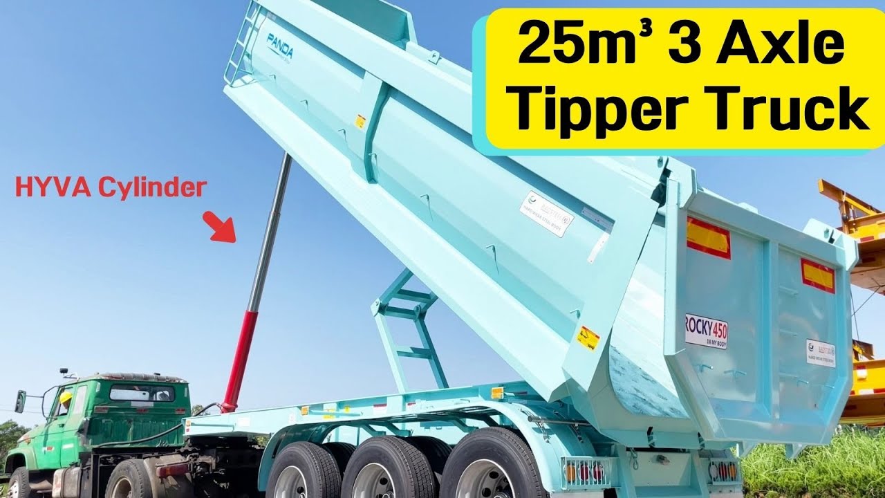 Ultimate Guide to 25cbm Tipper Trailers: The Powerhouse of Dumping Efficiency!