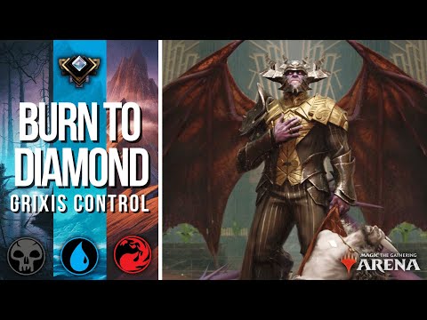 Ob Nixilis take Grixis burn to a new level! | GRIXIS CONTROL | Ranked standard MTG Arena New capenna