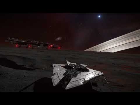 Elite Dangerous Precision Landing on a 3.5g World
