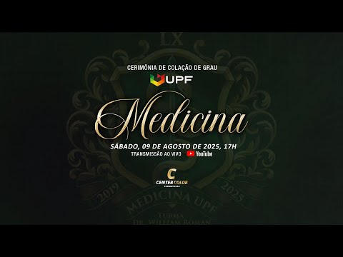 Colação de Grau MEDICINA UPF 2025-1